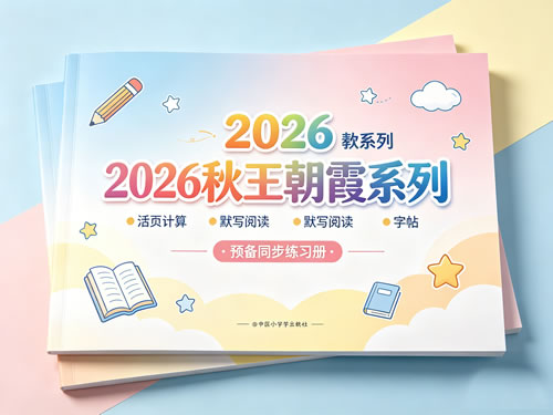 2026秋王朝霞小学1-6系列-活页计算默写阅读预备同步练习册字帖