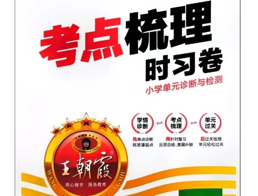 王朝霞考点梳理时习卷 1-6年级全套