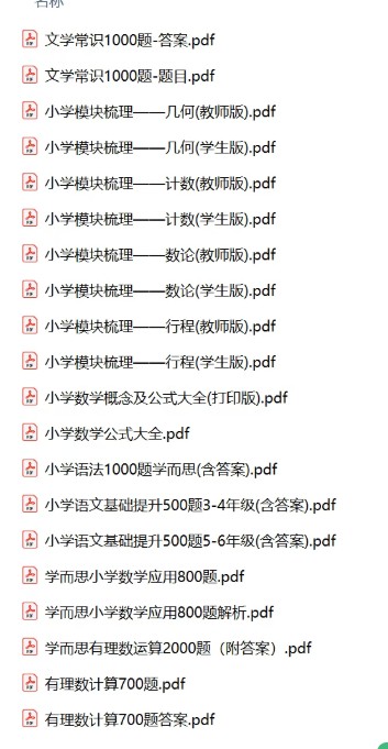 学而思热门资料(语/数/英)超全汇总PDF含答案第2张