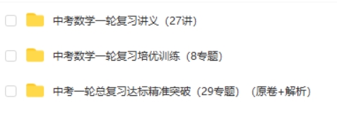 中考数学一轮总复习专题讲义训练word版