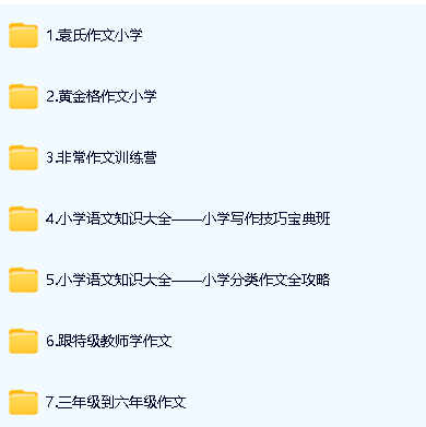 【小学作文阅读理解】视频教程1-6年级写作技巧方法辅导教学