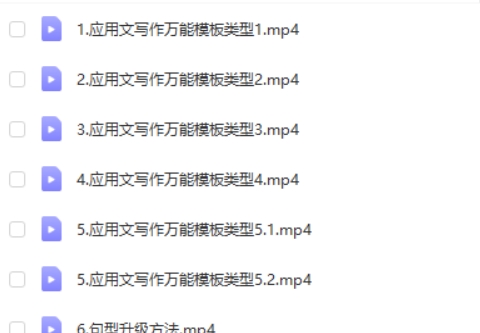 应用文写作万能模板类型电子版合集