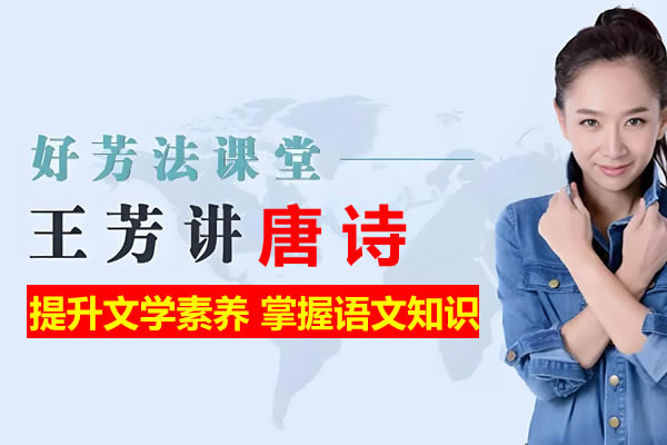 好芳法课堂《王芳讲唐诗》共38讲视频课程 网课视频