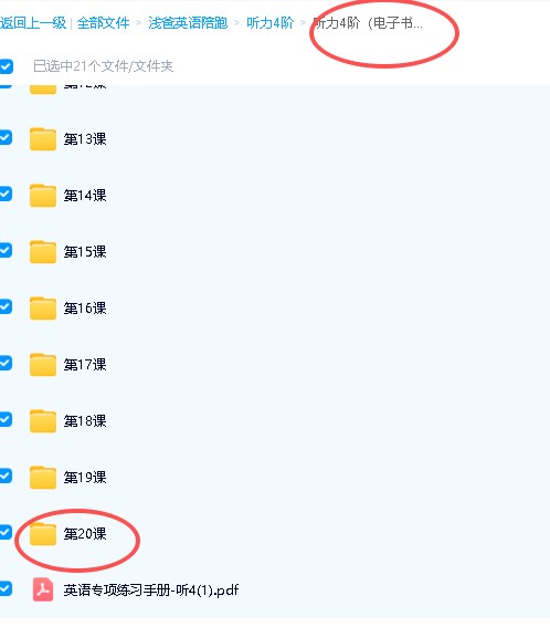 浅爸英语陪跑营全套(口语听力阅读伴读)合集网盘下载第4张