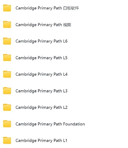 【原版】剑桥KET/PET官方备考教材《Cambridge Primary Path》学生/教师用书+音/视频+白板软件等第2张