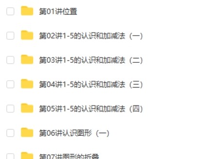 【王一琳】人教版新一年级上下册数学满分班41讲第2张