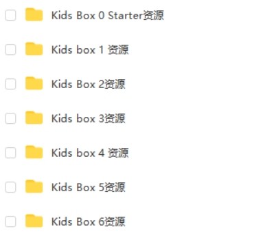 外研社剑桥国际少儿英语Kids Box 第二版0-6季全第2张