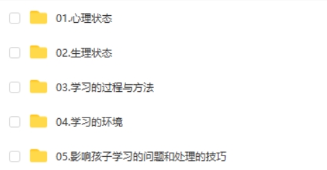 【完结】李中莹:孩子学习的能力与效果网课视频