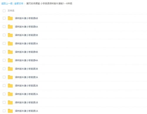黄冈名师课堂小学英语视频教程1—6年级全套(译林版牛津版)第2张