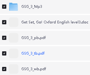 牛津教材《Oxford Get Set, Go》1-3级书+音频全套下载第9张