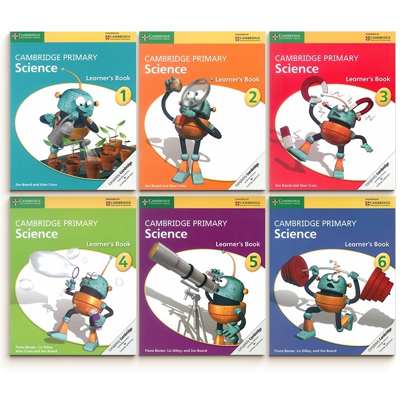 《Cambridge Primary Science》1~6级PDF下载 学生书+练习册【原版】剑桥少儿科学教材