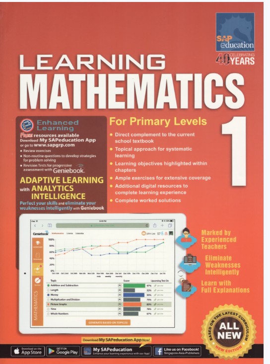 新加坡数学练习册《SPA Learning Math》N-G6套装共9PDF全套下载第2张