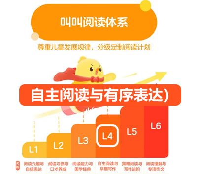 【叫叫阅读】叫叫分级阅读L4(自主阅读与有序表达)第1张