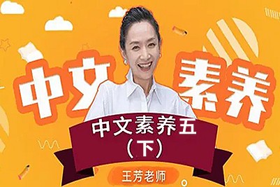 【王芳大语文中文素养课】小学语文五年级（下）