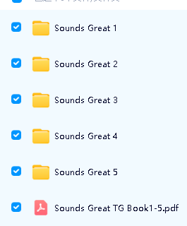 自然拼读《Sounds Great》L1—L5绘本PDF+音频+练习册+教师用书全套下载第3张