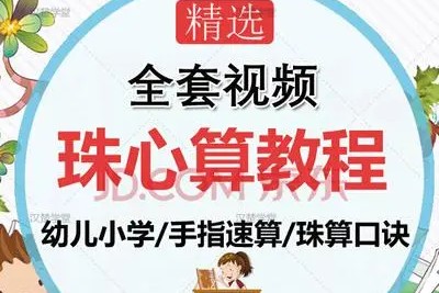 儿童珠心算课程资源合集(教程+工具+讲义)第1张