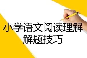 学而思网校 《小学阅读技巧魔法班》教程视频全4讲16集第1张