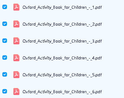 牛津儿童英语活动练习册《Activity Book for Children》全套原版PDF下载第3张