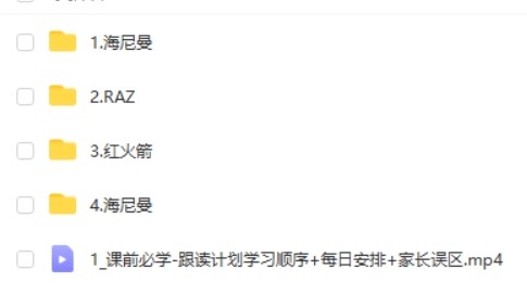 跟着LUNA老师听英语学英语 (三合一)海尼曼/RAZ/红火箭/第2张