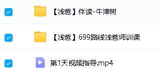 浅爸英语陪跑营全套(口语听力阅读伴读)合集网盘下载第3张