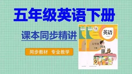 人教版PEP小学五年级英语下册同步教学网课视频(31讲）
