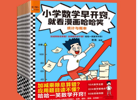 《小学数学早开窍，就看漫画哈哈笑》PDF电子书(全10册)