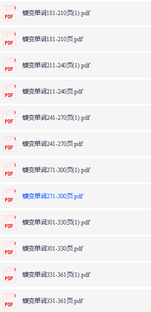 2025版高中《蝶变单词》巧解详记错序版(英语)全套PDF下载第4张