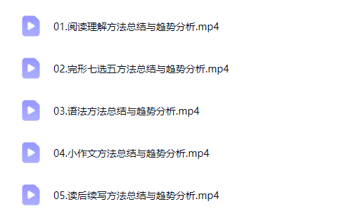 2026朱汉琪 高三高考英语 三轮网课视频
