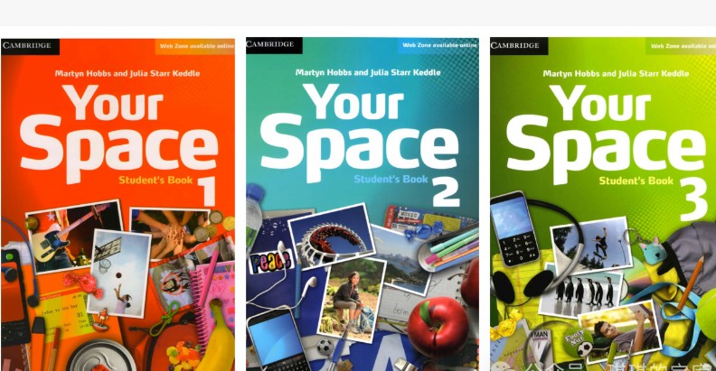 剑桥青少年英语教材《Cambridge Your Space》3级全，帮助学习者在真实语境中灵活运用英语 教材+练习册+音频等