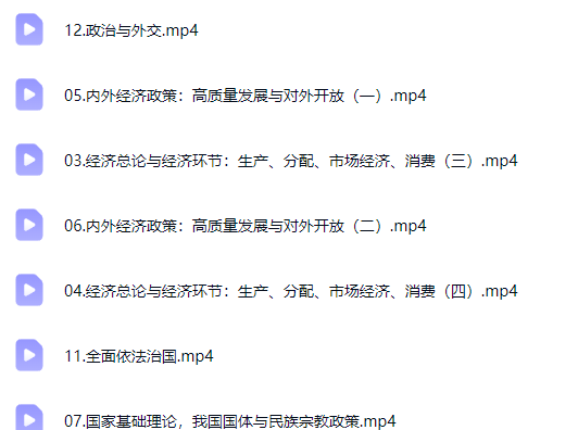 2027朱法垚高三高考政治  一轮暑假班网课视频