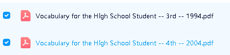 《Vocabulary for the High School Student》第3+第4版PDF下载-美国高中词汇强化教材第2张