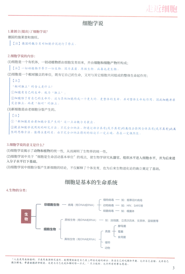 2026版《体系重构2.0版・物化生》生物体系重构4.0版-内容篇-上